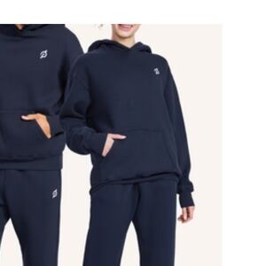 Peloton Navy Hoodie and Sweatpants Set